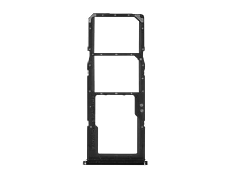 Bandeja Tarjeta SIM de Repuesto para Samsung Galaxy A70 negro CLAPPIO