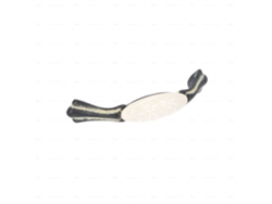 Tirador Para Muebles De Zamac Y Porcelana Distancia Entre Centros 96mm Marfil Rústico Lote De 6