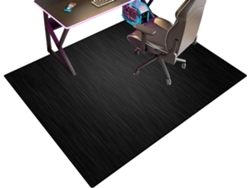 Tapete Protetor Cadeira Escritório 70 X 100 Cm Piso Parquet Laminado Azulejo Azul Pisos Rígidos,