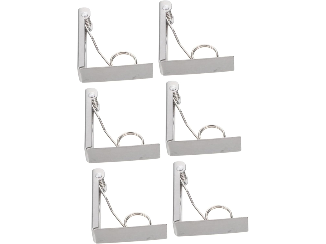 Clips De Mesa De 6 Piezas Para Manteles Individuales, Antideslizantes, Para Camping Y Duraderos.