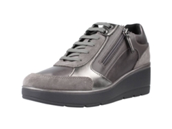 Zapatos de Mujer GEOX Ilde Tecido Plateado (40)
