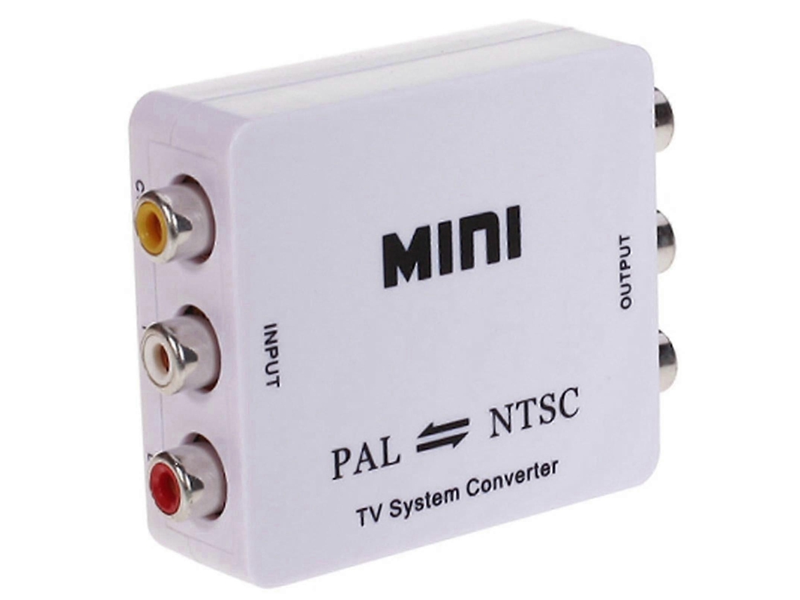 Adaptador De Conmutación De Sistema De Tv Bidireccional Palo/ntsc/secam A Pal/ntsc - Bueno