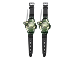 2pcs Reloj Interfono Infantil 7 En 1 Walkie Talkie Digital Para Niños Al Aire Libre 30m