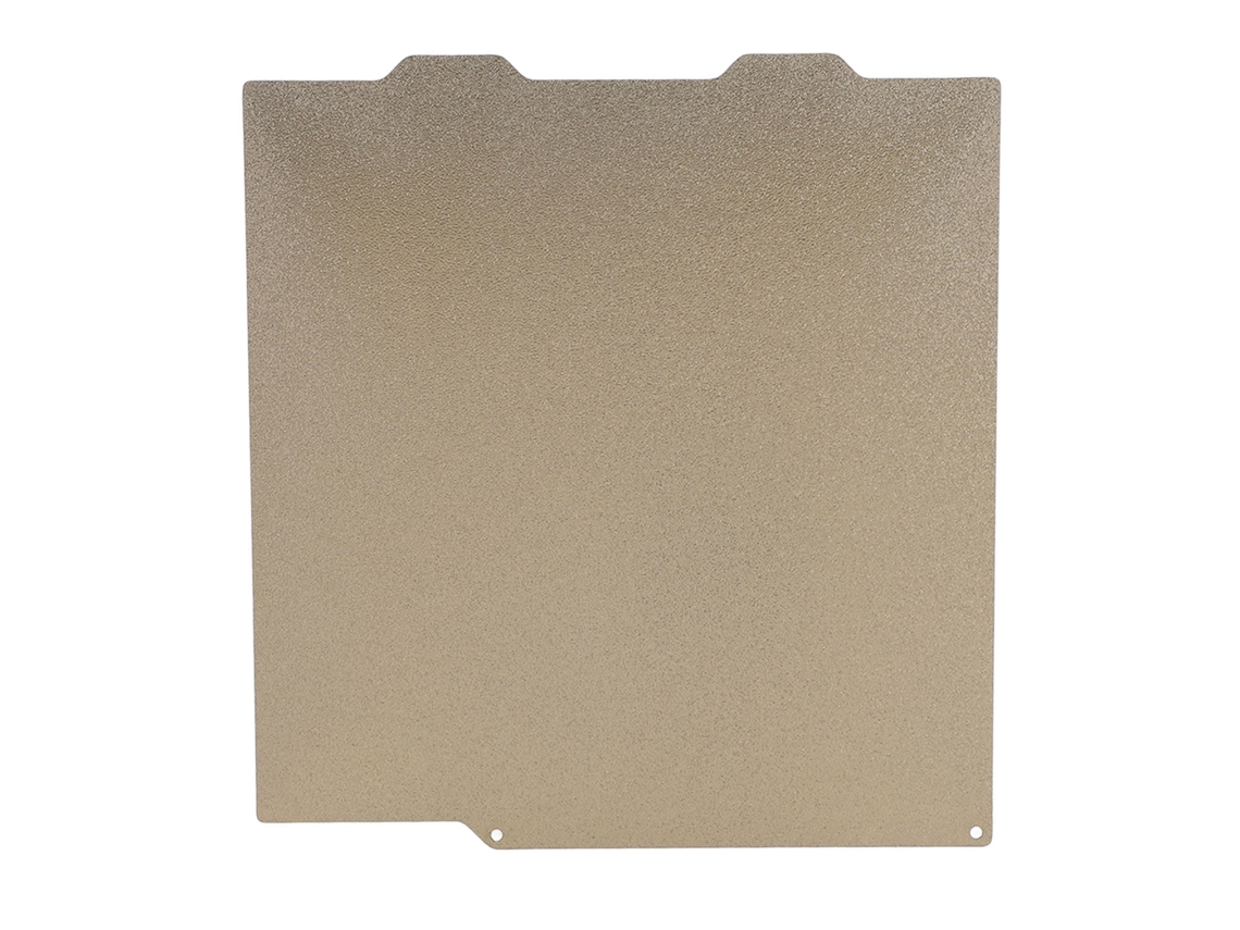 Placa De Acero Resorte Pei 184x197mm Doble Cara Polvo Dorado Para Accesorios De Impresora 3d Bamboo