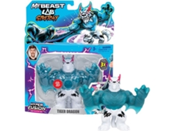 Figura elástica de dragón tigre Goo Jit Zu de Mrbeast Lab, 11 cm