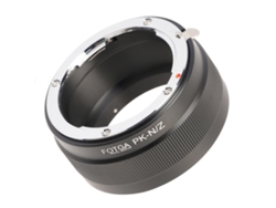 Adaptadores de lentes para cámaras Nikon Z6, Z7, Z50 y Pentax, anillos metálicos.