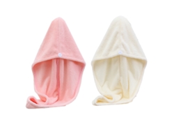 Wrap Toalla De Cabello De Microfibra Para Mujeres, 2 Pack, Absorbente Quick Magic Hair Dry Turbante