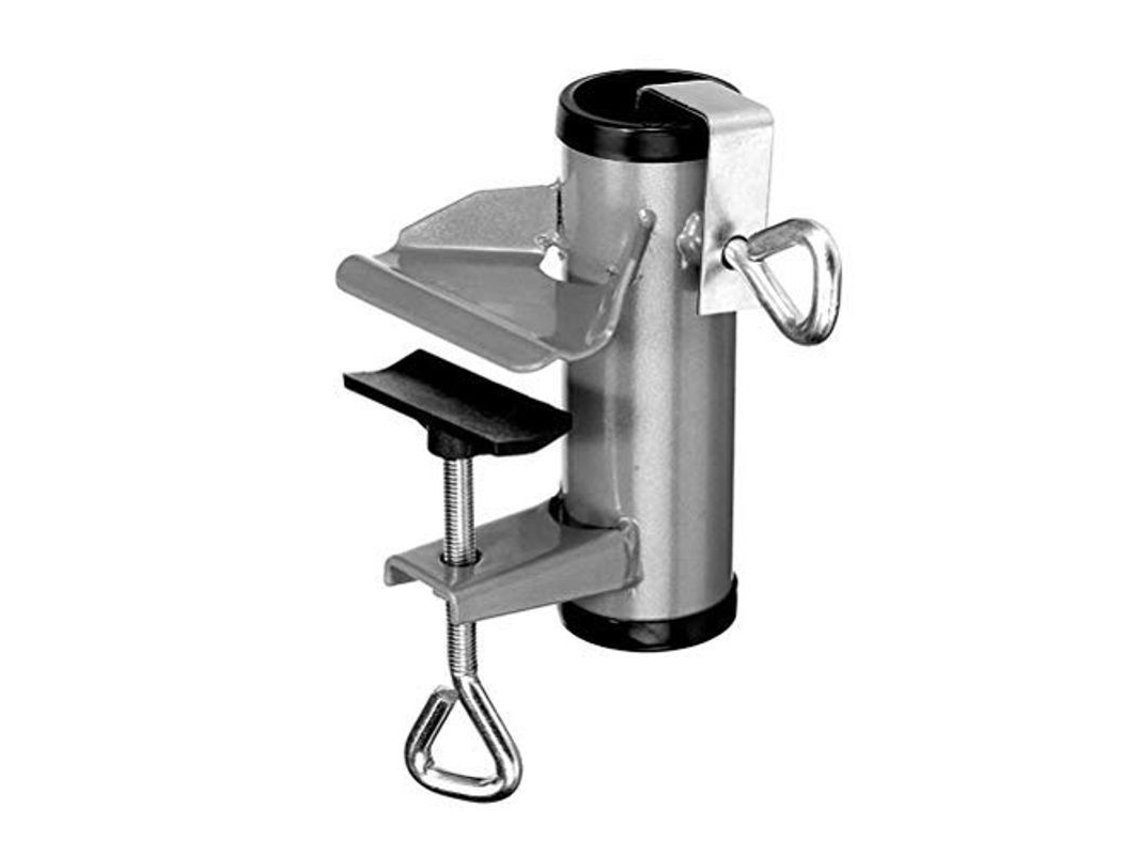 Soporte Para Sombrilla De Jardín Con Abrazadera Para Balcón, Acero Inoxidable, Fijación Segura A Barandillas.