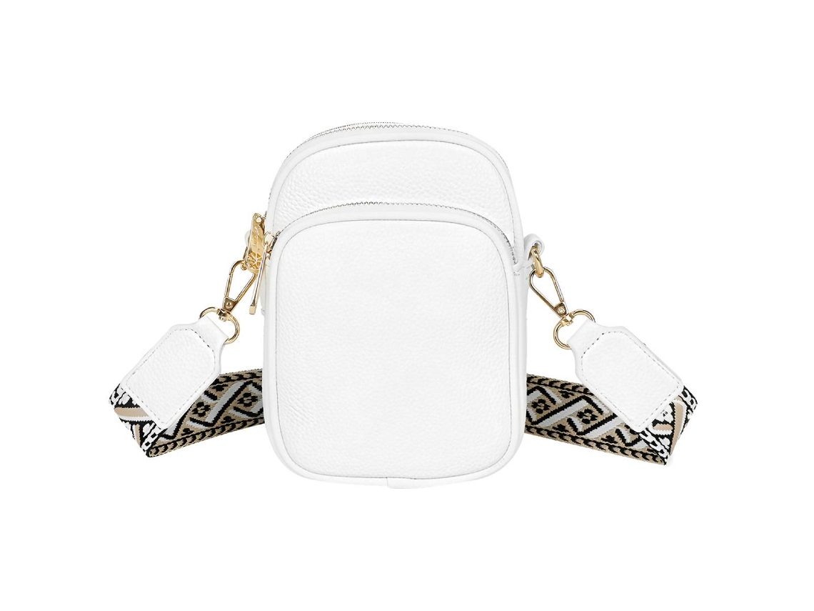 Gallantry Elegante Bolso Bandolera Para Mujer Blanco