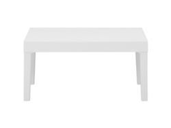 Maison Exclusive - Mesita De Jardín De Plástico Blanco