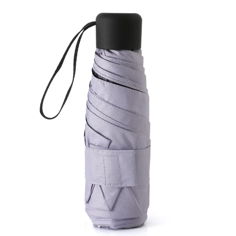 (roxo, 6k) Mini Guarda-chuva Dobrável À Prova De Vento, Portátil Para Viagens, Proteção Solar Ao Ar Livre.