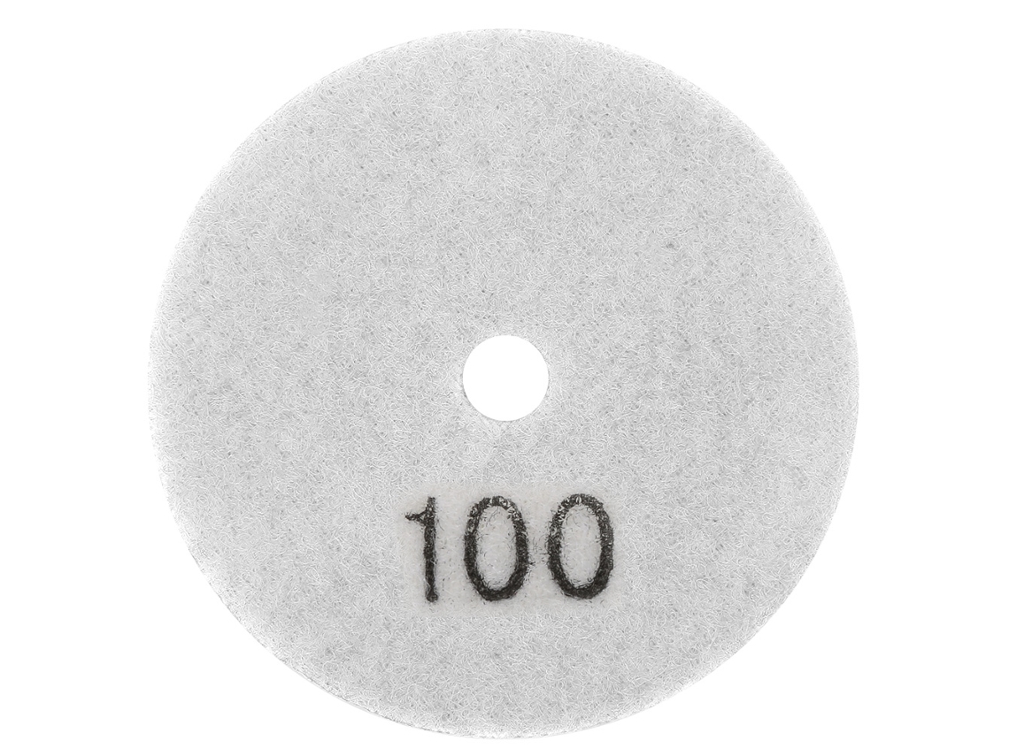 Disco De Pulido De Diamante De 3 Pulgadas Para Granito Y Mármol, Papel De Lija Húmedo, Grano 100.