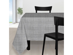 Toalla de Mesa SOLEIL DOCRE Quadrada Poliéster Gris (180x180cm)