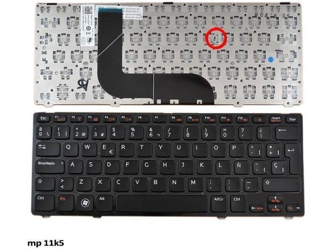 Teclado para Portátil Dell Mp-11K5