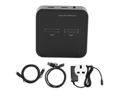 Duplicador De Ssd M.2 Doble Bahía 5gbps Clone Offline De Alta Velocidad Estación De Acoplamiento M.2 Sata Usb C
