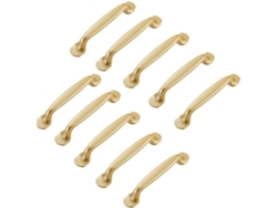 Mango Linjou 10 Piezas Manija De Armario De Aluminio 96mm, Tiradores Para Cocina, Armarios Y Muebles Modernos