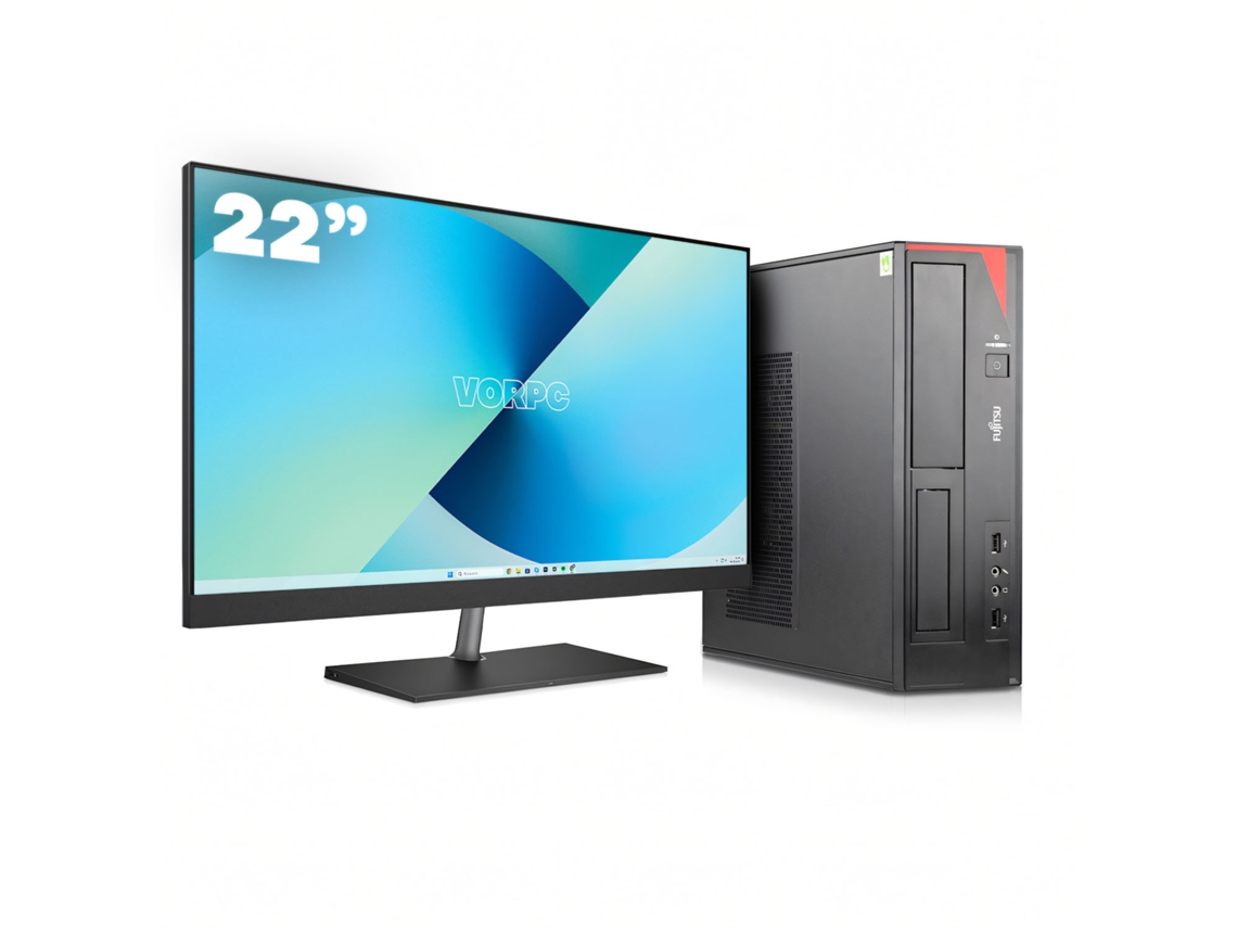 Fujitsu E410 Sff / Celeron-g1840 / 16gb Ddr3 512gb Ssd Windows 10 Pack 22 (recondicionado Como Novo)