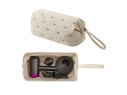Bolsa Para Rizador Chrui Acolchada Con Protección Anti-golpes Y Asa (lazo Beige)