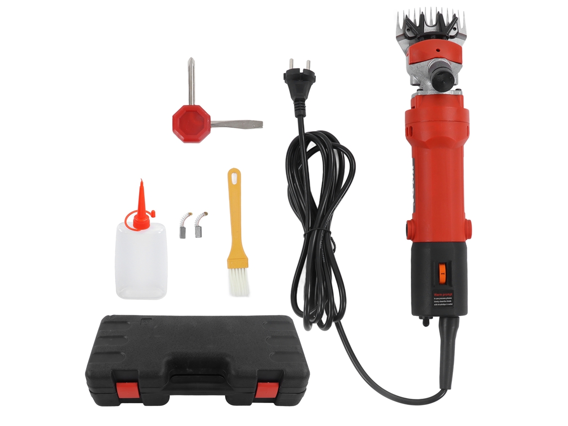 Tijeras eléctricas para ovejas de 680 W, 6 velocidades con filtro.