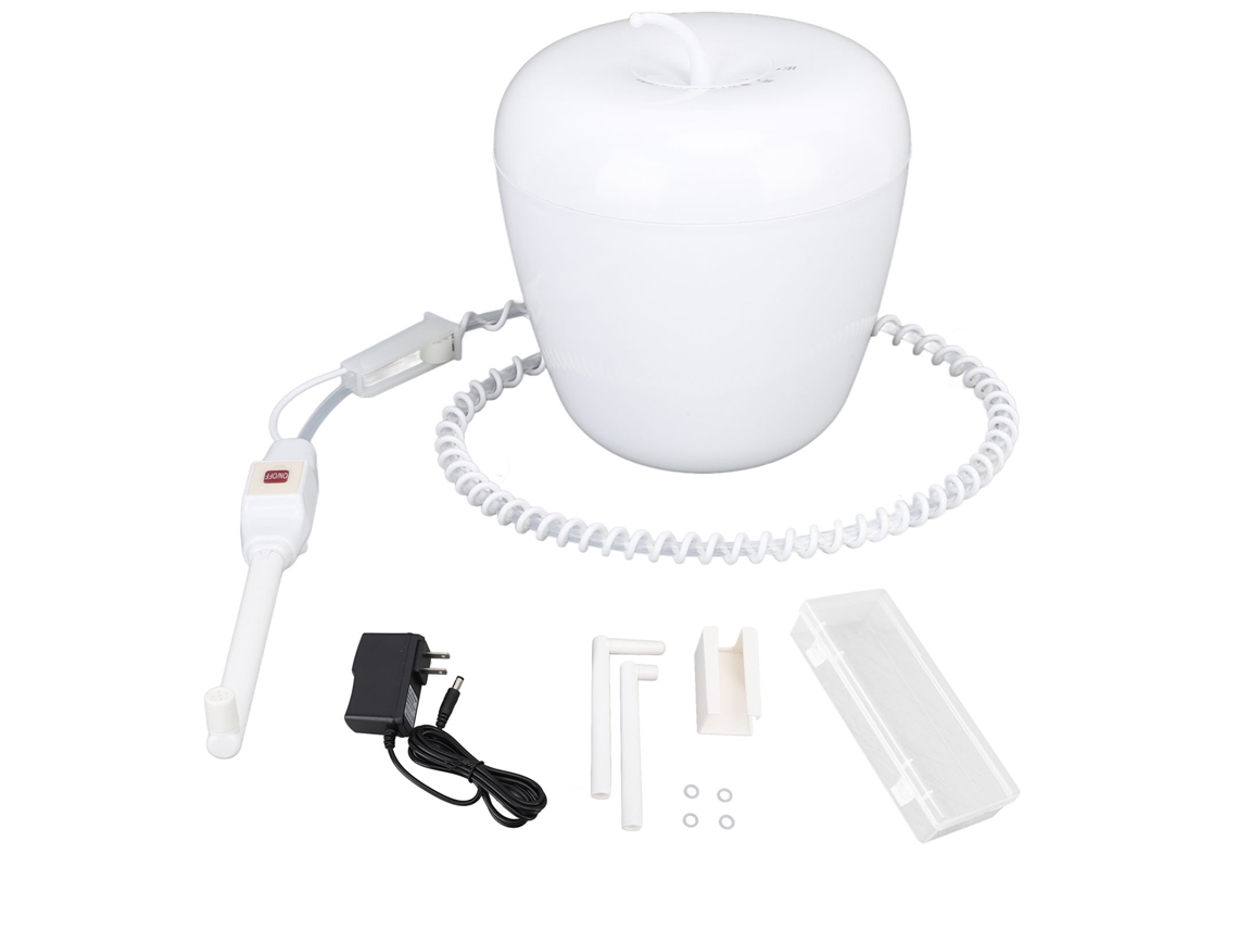 Kit de enema eléctrico de 2000 ml con tubo extendido para limpieza intestinal y estreñimiento