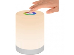 Luz Noturna Led Mesa De Cabeceira Inteligente Controle De Toque Regulável Recarregável Por Usb Portátil Mudança De Cor Rgb Para Crianças Quart