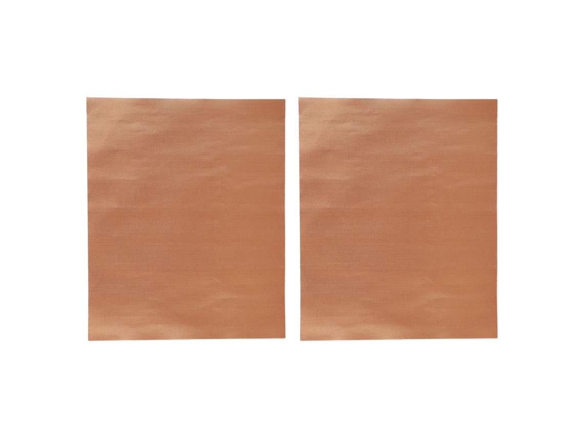 Alfombrilla antiadherente para barbacoa de 40x33 cm, de PTFE, resistente al calor, para cocina, camping y uso al aire libre.