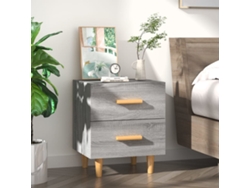 Mesa de Cabeceira LOVELY HOME Mesinha 40X35X47,5 Cm Sonoma Cinzento