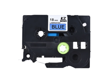 Cinta de etiquetas laminada negra sobre roja Compatible con impresora de etiquetas Brother P-touch PT-1010/PT-2100/PT-18R/PT-E200/PT-9500 9mm * 8m ...