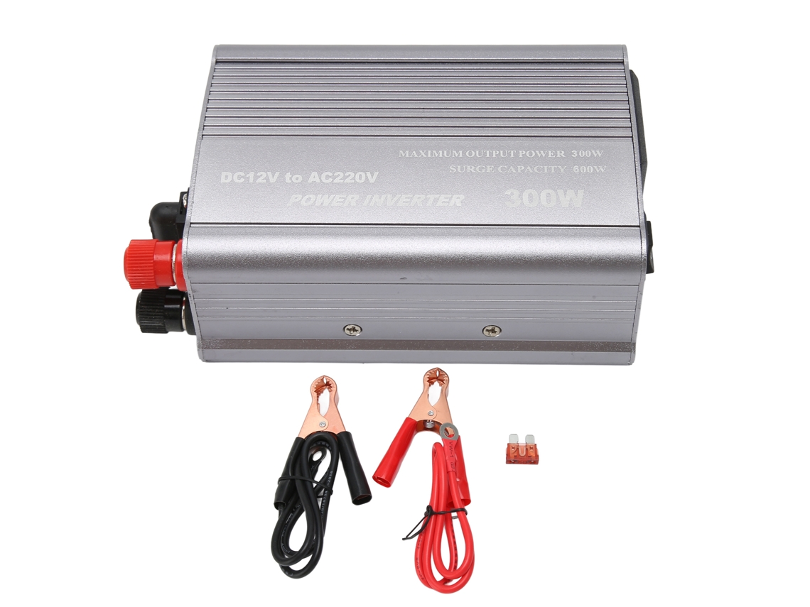 Inversor De Corriente De Onda Sinusoidal De 300 W Y 600 W De Pico, De 12 V Cc A 220 V Ca, Para Automóviles, Con Función De Reparación Y Protección.