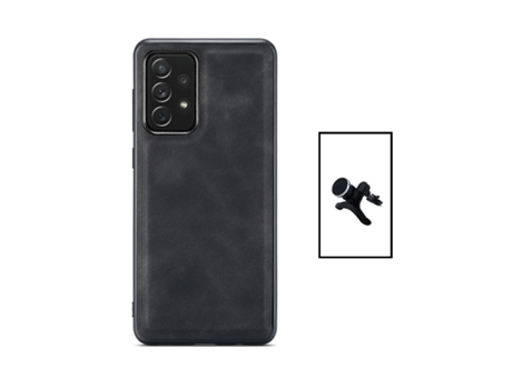 Funda para Samsung Galaxy A52/A52 5G GIFT4ME Piel Negro