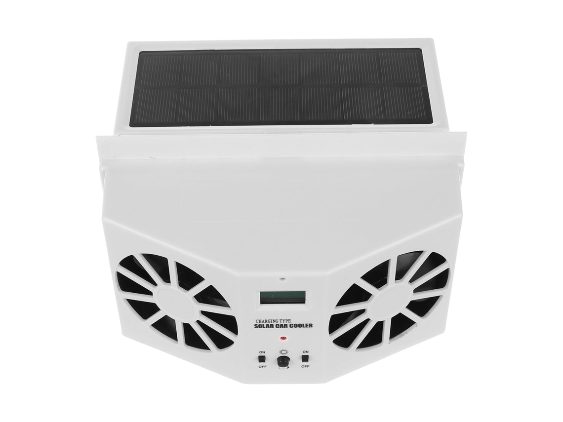 Ventilador Extractor De Coche Con Energía Solar Para Ventilación Y Fácil Instalación, Fabricado En Plástico Abs, Que Favorece La Circulación Del Aire.
