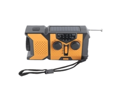 Rádio de Emergência EOOCOO (gerador de Manivela, Carregamento Solar)