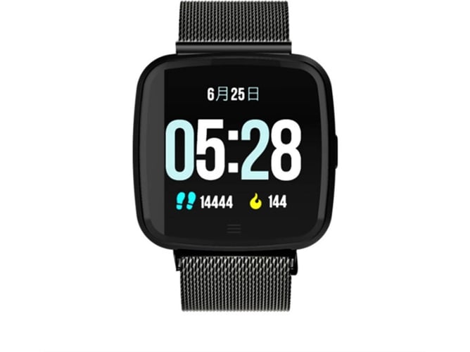 Smartwatch WJS CT0026 (Bluetooth - Monitoreo Cardíaco - Negro)