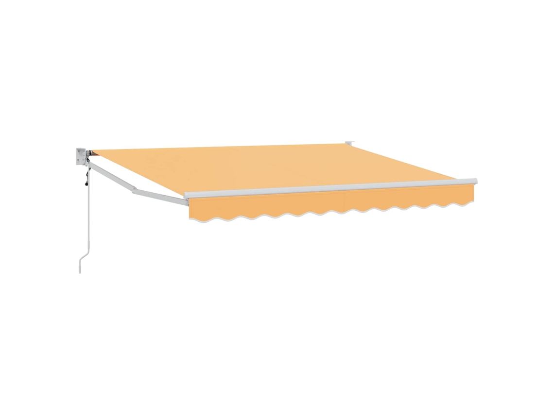 Toldo eléctrico retráctil Vidaxl, color arena, 3,5 x 2,5 m