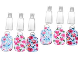 Conjunto De 12 Frascos De Perfume Com Capas De Neoprene, Recipientes Portáteis E Recarregáveis.