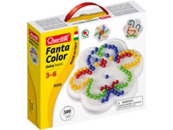 Juego Educativo QUERCETTI Pegs Fantacolor Margarita Basico 10 mm 100 pz (Edad Mínima: 3 Años - 23 x 5,2 x 20 cm)