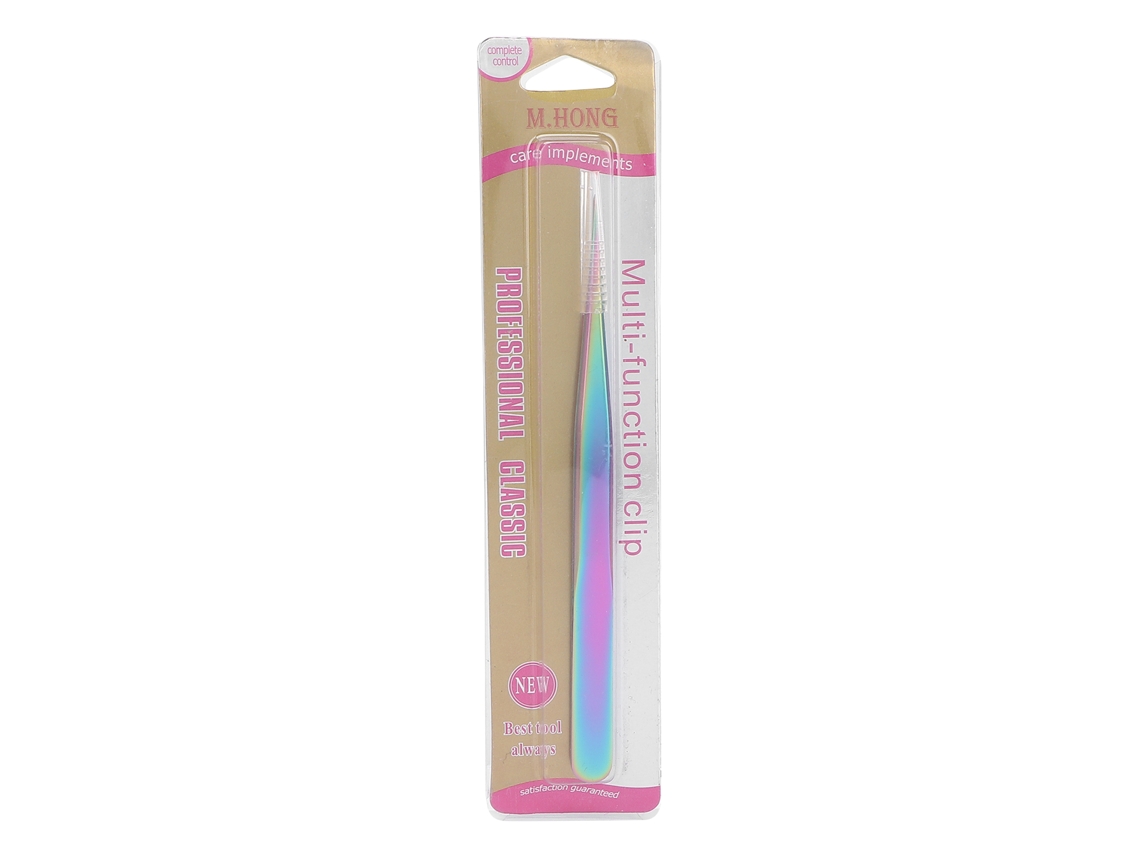 Pinzas Profesionales De Uñas Y Pestañas Extensión Acero Inoxidable Puntas Afiladas Para Arte De Uñas Y Rhinestones