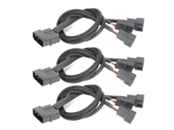 Cable De Extensión De 3 Piezas, Divisor De 1 A 3, Adaptador De 4 Pines A 3 Pines Para Disipador De Calor De Placa Base