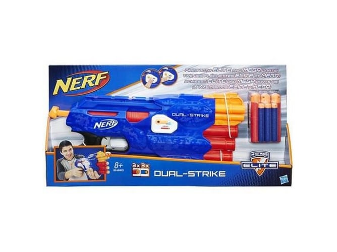 Lanzador Nerf HASBRO Elite Dual Strike