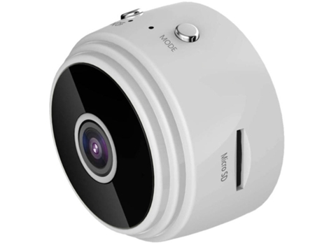 Cámara Wifi Inalámbrica Cámara 1080P Hd Con Función De Visión NocturnaBlanco BISBISOUS