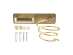 Soporte Para Secador Y Plancha De Pelo, Estante De Almacenamiento De Aluminio Para Baño.