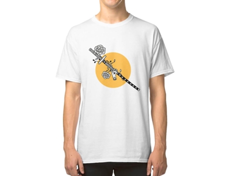 Camiseta ROCKINSTONE Trafalgar Laws Katana Algodón para Hombre (2XL)