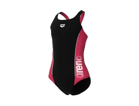 Bañador de Niña para Natación ARENA Pieza Thrice Back Negro (14/15 Años)