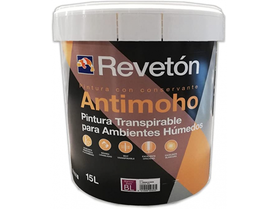 Reveton Antimoho Blanco 15 Lt