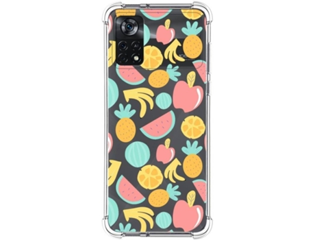 Carcasa para Xiaomi Poco X4 Pro 5G TUMUNDOSMARTPHONE Dibujos Antigolpes Frutas 02 Multicolor