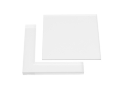 Kit De Posicionadores De Sellos De Acrílico Transparente Para Manualidades (2 Piezas/juego)