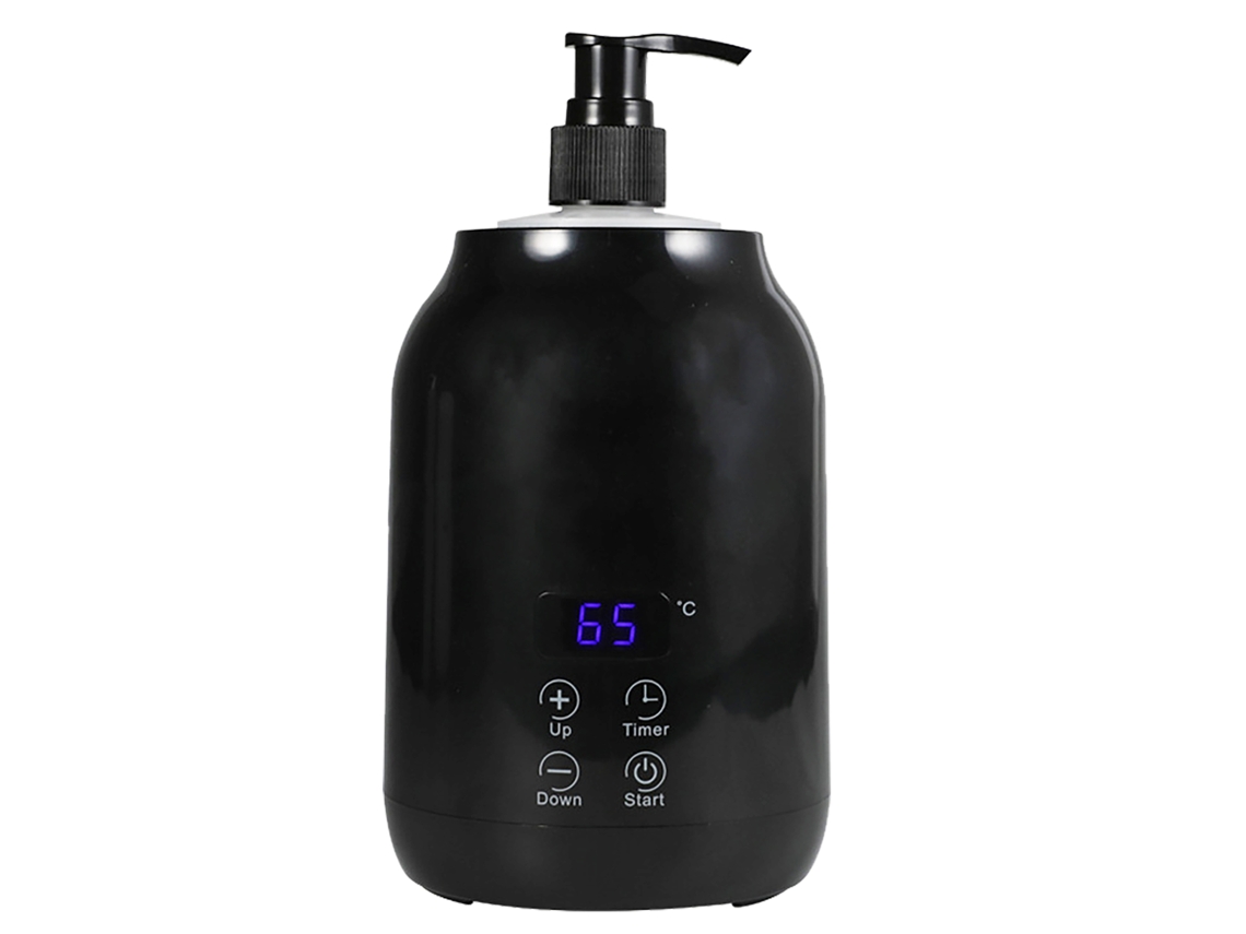 Calentador de aceite de masaje con pantalla LED y control de temperatura ajustable