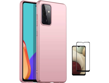 Funda + Protector de Pantalla Samsung A13 5G Turtleshell Rosa