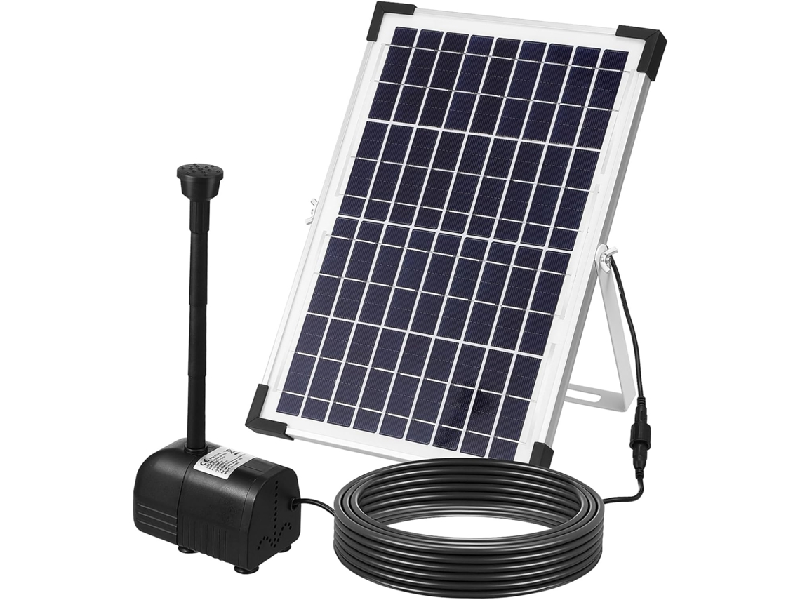 Bomba De Agua Solar Inoomp Para Fuente De Jardín, 12 W, Bomba Solar Para Estanque, Elemento Acuático Exterior Con