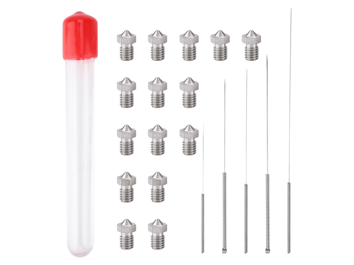 Bico De Aço Inoxidável Para Impressora 3d (impressão Precisa, Limpeza De Entupimento)
